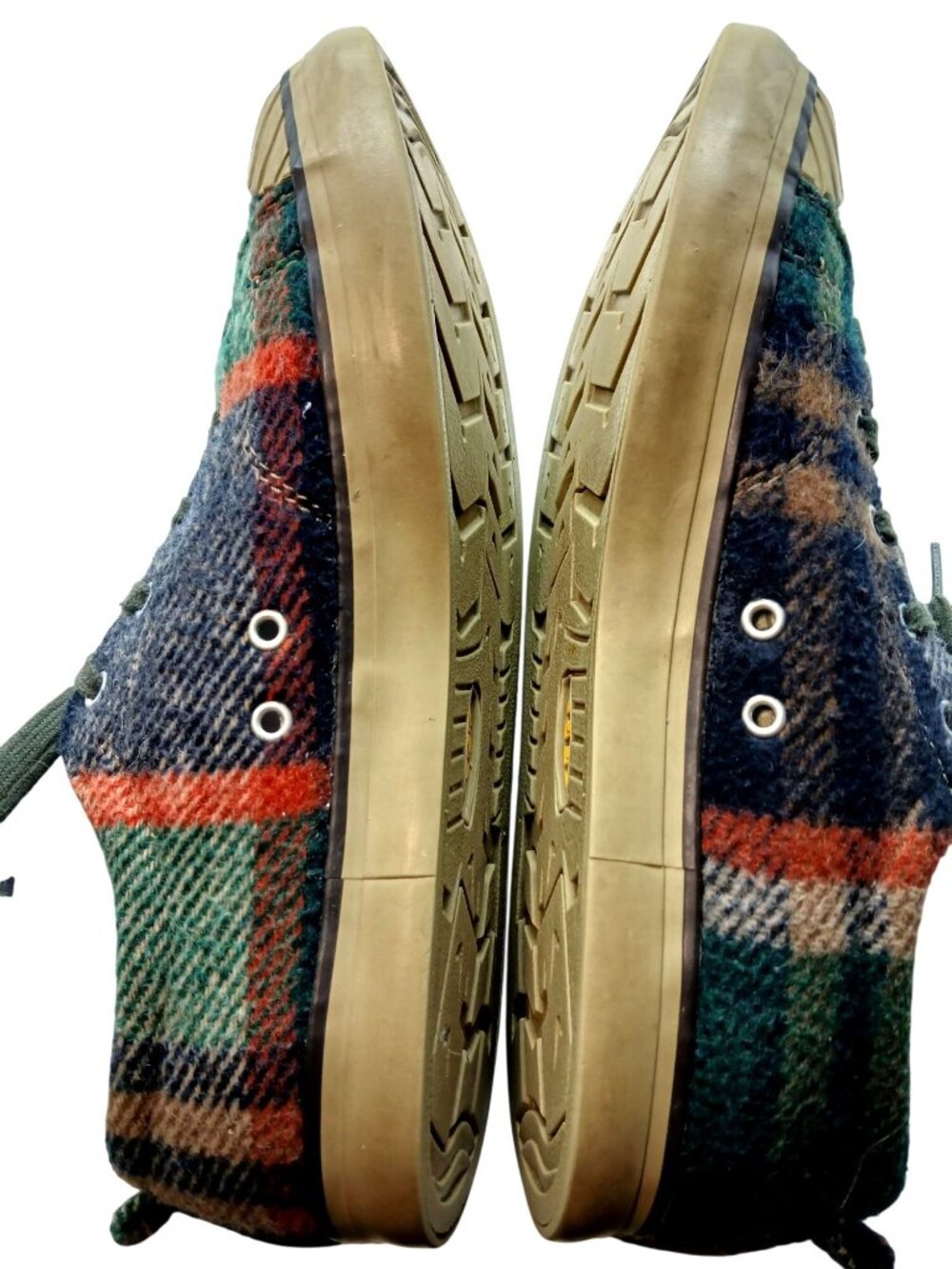 Keen Womens Elsa Wool Plaid Lace Up Sneakers Size 10.5 US EU 41 Multicolor Shoes - Picture 12 of 16